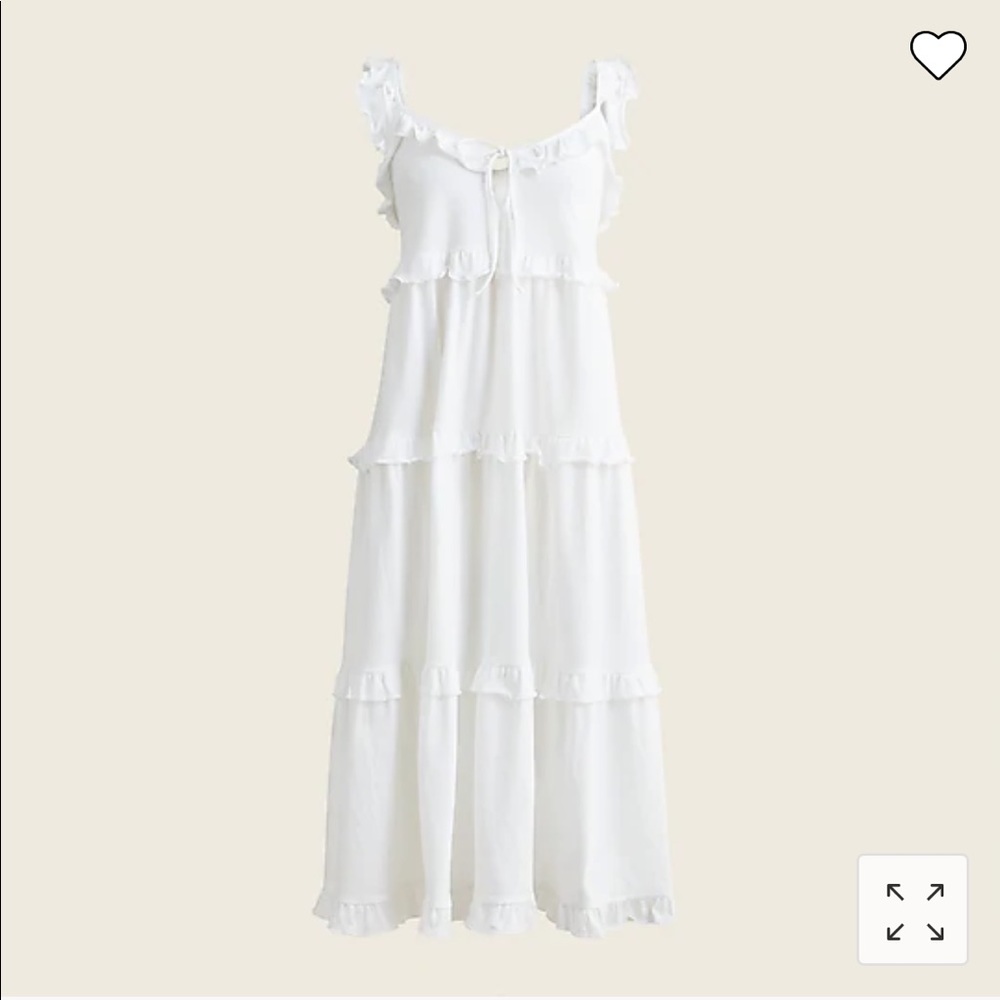 NWOT J. Crew Tiered Maxi Dress